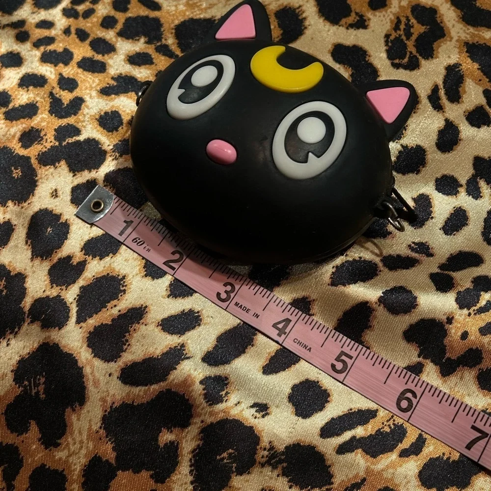 Sailor Moon Luna Cat Small Silicone Zipper Pouch